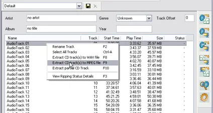 CDex screenshot 1