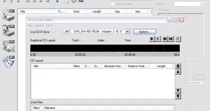 Exact Audio Copy screenshot 1