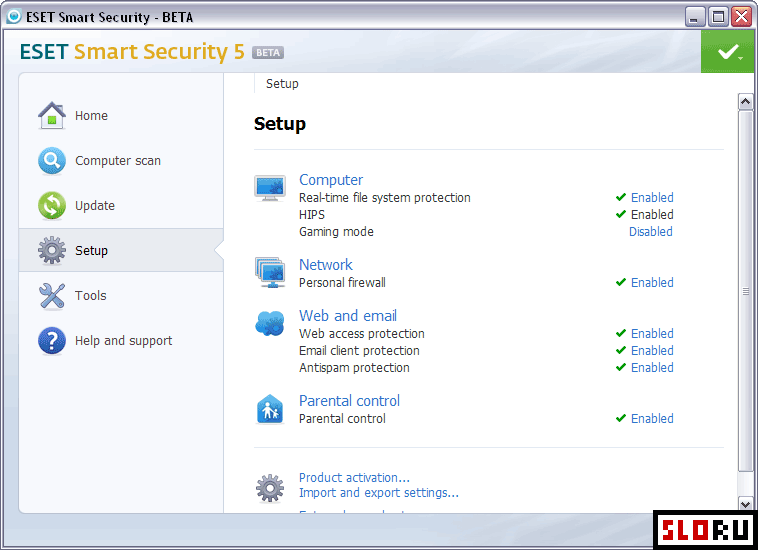 ESET Internet Security screenshot 4
