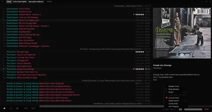 Tauon Music Box screenshot 2